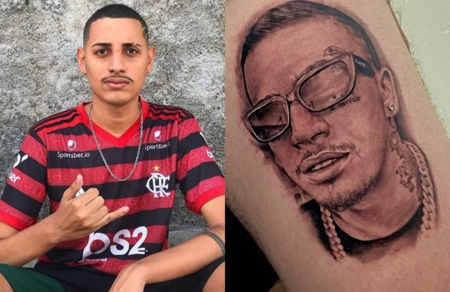 Jovem de Campo Maior (PI) é notado por Whindersson Nunes após tatuar rosto do humorista 